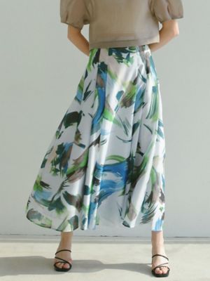 ＜ELENDEEK＞ＰＡＩＮＴＩＮＧ　ＰＡＴＴＥＲＮ　ＦＬＡＲＥ　ＳＫ