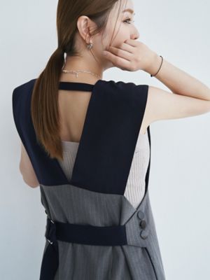 【ＦＵＪＩＫＯ×ＥＬＥＮＤＥＥＫ】ＲＩＢ　ＫＮＩＴ　ＴＡＮＫ