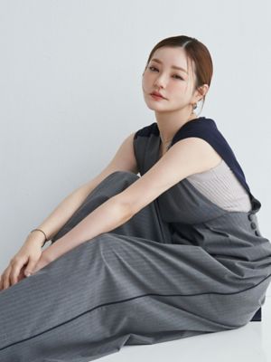 【ＦＵＪＩＫＯ×ＥＬＥＮＤＥＥＫ】ＲＩＢ　ＫＮＩＴ　ＴＡＮＫ