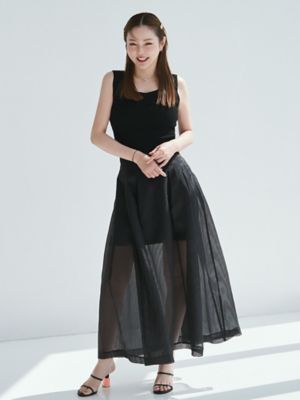 【ＦＵＪＩＫＯ×ＥＬＥＮＤＥＥＫ】ＲＩＢ　ＫＮＩＴ　ＴＡＮＫ