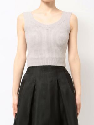【ＦＵＪＩＫＯ×ＥＬＥＮＤＥＥＫ】ＲＩＢ　ＫＮＩＴ　ＴＡＮＫ