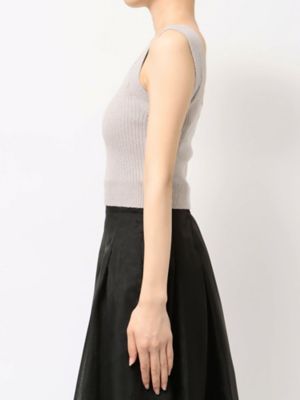 【ＦＵＪＩＫＯ×ＥＬＥＮＤＥＥＫ】ＲＩＢ　ＫＮＩＴ　ＴＡＮＫ