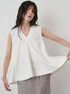 エレンディーク　トップス FUJIKO×ELENDEEK】RIB KNIT TANK