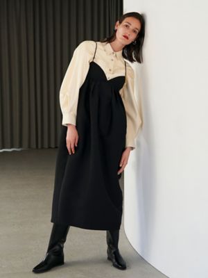 エレンディークワンピース 期間限定10%OFF】ELENDEEK エレンディーク TENT SILHOUETTE OP