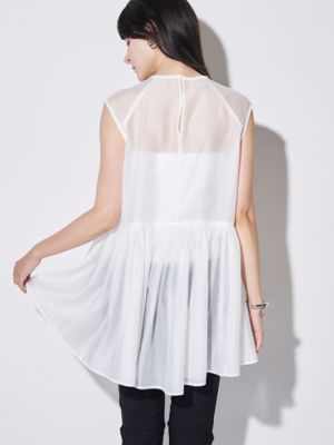 SHEER PEPLUM BL | ELENDEEK/エレンディーク | 三越