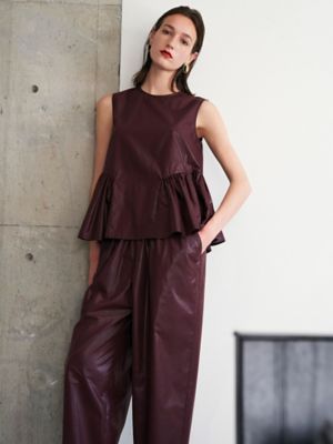 CALENDERING PEPLUM BL | ELENDEEK/エレン