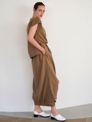ASYME DRAPE SK | ELENDEEK/エレンディーク | 三越伊勢丹