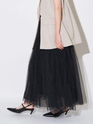 ＜ELENDEEK＞ＣＵＲＶＥ　ＬＩＮＥ　ＴＵＬＬＥ　ＳＫ