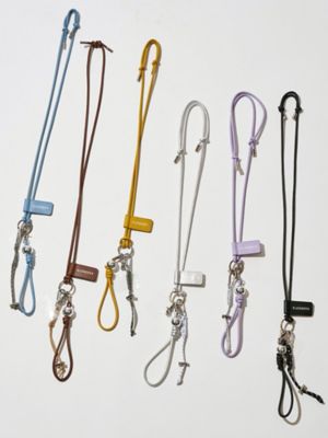 ELENDEEK/エレンディーク MULTI SMARTPHONE LEATHER SHOULDER ラベンダー 携帯電話・スマートフォン用ケース【三越伊勢丹/公式】