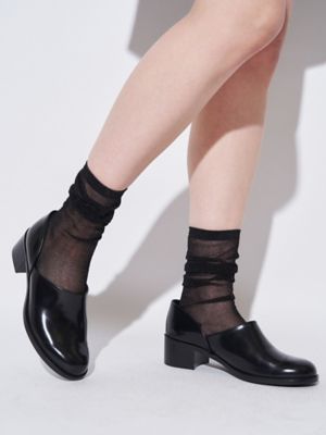 HARUTA×ELENDEEK スポックシューズ　37 ブラック HARUTA×ELENDEEK】SPOCK SHOES | ELENDEEK