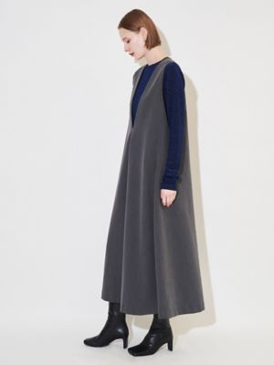 DEEP V NECK A－LINE OP | ELENDEEK/エレンディーク