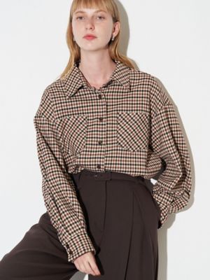 ELENDEEK/エレンディーク VARIETY MATERIAL OVER SH ミックス トップス【三越伊勢丹/公式】