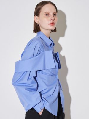 新品 エレンディーク ELENDEEK ブルー リブニット 青 ELENDEEK｜エレンディーク（レディース）のニット/セーター