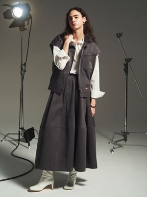 Dickies×ELENDEEK】VOLUME FLARE SK