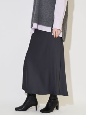 ELENDEEKメッシュボンディングフレアードスカートブラック 01 ELENDEEKメッシュボンディングフレアードスカートブラック 01 ELENDEEK