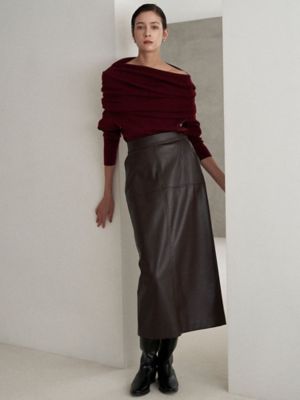 FAUX LEATHER SK | ELENDEEK/エレンディーク | 三越