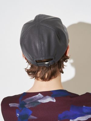 FAKE LEATHER CAP | ELENDEEK/エレンディーク