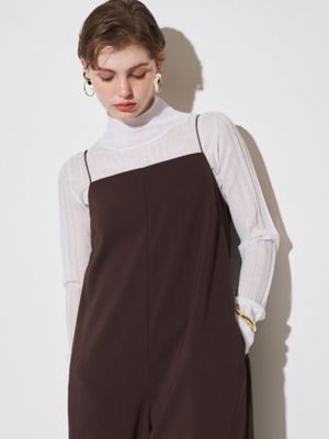 HIGH NECK SHEER RIB KT | ELENDEEK/エレン