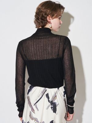 ELENDEEK SHEER RIB N/S KT 完売カラー HIGH NECK SHEER RIB KT | ELENDEEK/エレン