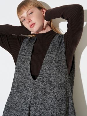 ニット/セーター ELENDEEK BIG HERRING BONE KT HIGH NECK WIDE RIB KT | ELENDEEK/エレンディーク