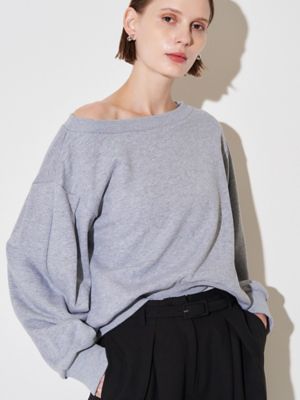 BOAT NECK SWEATSHIRT | ELENDEEK/エレンディーク