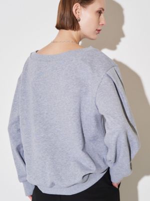BOAT NECK SWEATSHIRT | ELENDEEK/エレンディーク