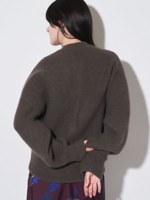 新品タグ付き　2025秋冬新作 エレンディーク　CNラクーンミックスブルゾン 新品タグ付き 2025秋冬新作 エレンディーク CNラクーンミックス