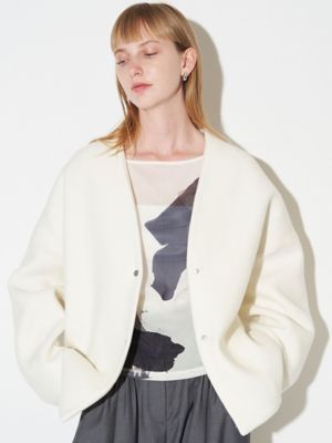 ＜ELENDEEK＞ＦＯＲＭ　ＳＨＯＲＴ　ＷＯＯＬ　ＣＴ