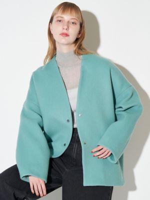 ELENDEEK FORM SHORT WOOL CT フォームショートコート FORM SHORT WOOL CT | ELENDEEK/エレンディーク