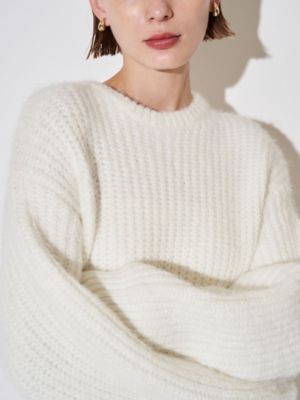 BRUSHED YARN KNIT DOCKING OP | ELENDEEK