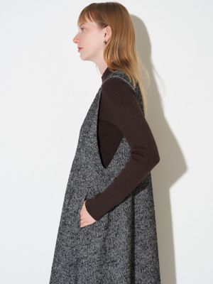 TWEED DEEP V NECK OP | ELENDEEK/エレンディーク