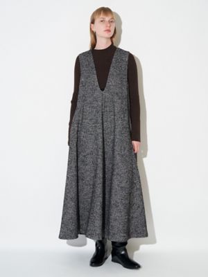＜ELENDEEK＞ＴＷＥＥＤ　ＤＥＥＰ　Ｖ　ＮＥＣＫ　ＯＰ