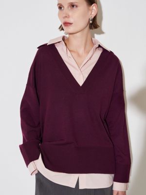 ELENDEEK/エレンディーク SH DOCKING SKIPPER KT ボルドー トップス【三越伊勢丹/公式】