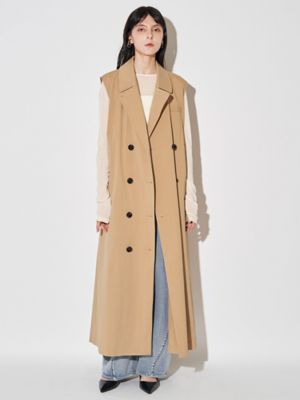 【お値下げ】HYEON トレンチ　2way trench coat タグ付き 2way trench coat / beige 4/9 21:00 ～ 再販 (即納) | HYEON