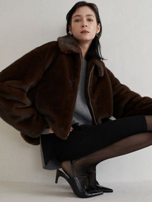 FUR ZIP BZ | ELENDEEK/エレンディーク | 三越伊勢丹