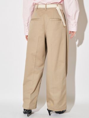 CHINO TUCKED PT | ELENDEEK/エレンディーク | 三越