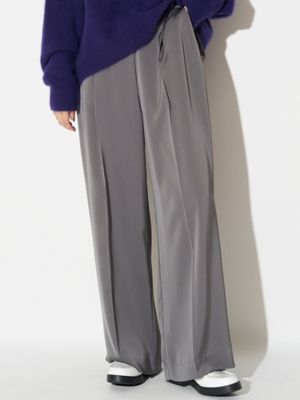 ELENDEEK/エレンディーク SHINY SEMI WIDE PT グレー パンツ・ズボン【三越伊勢丹/公式】