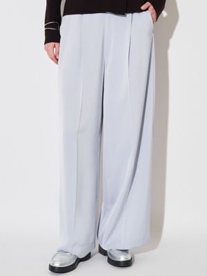 ELENDEEK/エレンディーク SHINY SEMI WIDE PT アイスブルー パンツ・ズボン【三越伊勢丹/公式】