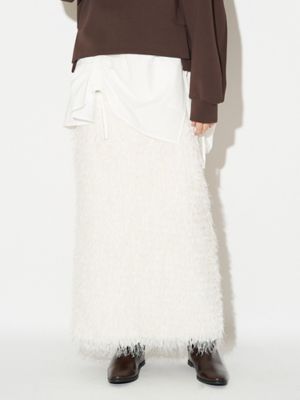 FEATHER YARN STRAIGHT SK | ELENDEEK/エレン