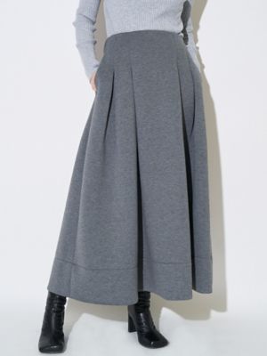★TV衣装★　ELENDEEK　HEM FLARE PLEATS CSSET JERSEY TUCK FLARE SK | ELENDEEK/エレンディーク