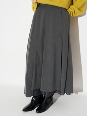 SLIT PLEATS SK | ELENDEEK/エレンディーク | 三越伊勢丹