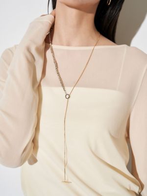 ＜ELENDEEK＞ＭＥＴＡＬ　ＢＥＡＤＳ　ＮＥＣＫＬＡＣＥ