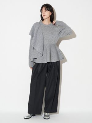 SHOULDER FRILL PEPLUM KT | ELENDEEK/エレン