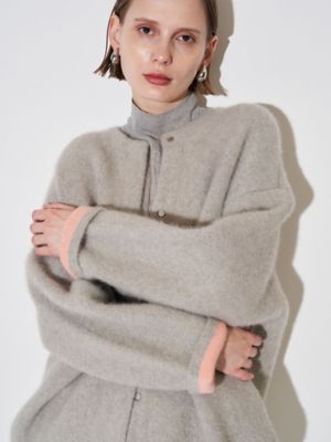 【タグ付き新品未使用】CN RACCOON MIX WCD ライトグレー02 CN RACCOON MIX WCD | ELENDEEK/エレンディーク | 三越