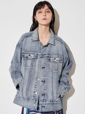 BACK FORM LOOSE DENIM JK | ELENDEEK/エレン