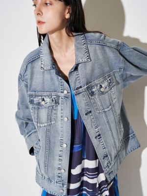 BACK FORM LOOSE DENIM JK | ELENDEEK/エレン
