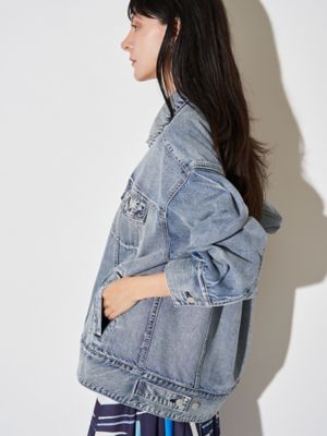 BACK FORM LOOSE DENIM JK | ELENDEEK/エレン