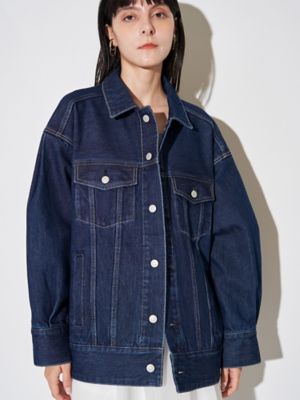 BACK FORM LOOSE DENIM JK | ELENDEEK/エレン