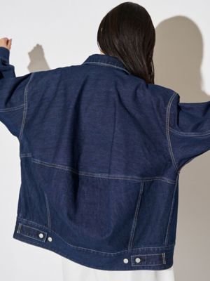 BACK FORM LOOSE DENIM JK | ELENDEEK/エレン