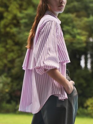 STRIPE LAYERED SHIRT | ELENDEEK/エレンディーク